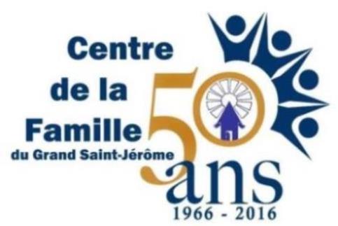 Centre de la Famille du Grand Saint-Jérôme | 200 Rue Labelle, Saint-Jérôme, QC J7Z 5K8, Canada | Phone: (450) 431-1239