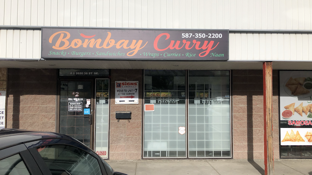 Bombay Curry Indian Cuisine | 2650 36 St SE #2, Calgary, AB T2B 0Y3, Canada | Phone: (587) 350-2200