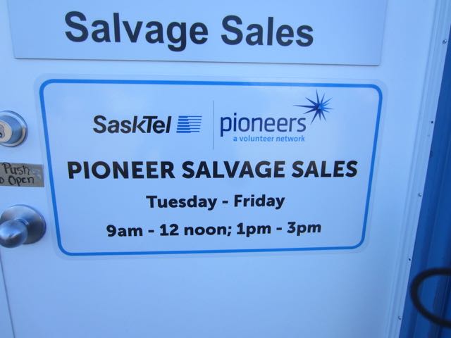 Pioneer Salvage Sales | 2106 1 Ave, Regina, SK S4R 8G6, Canada | Phone: (306) 777-3431