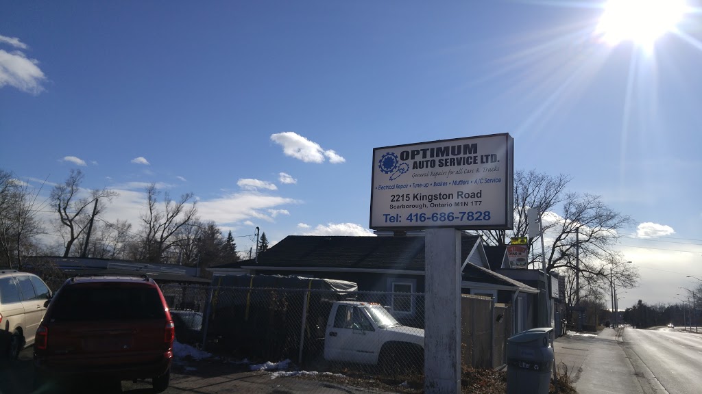 Optimum Auto Service Ltd. | 2215 Kingston Rd, Scarborough, ON M1N 1T7, Canada | Phone: (416) 686-7828