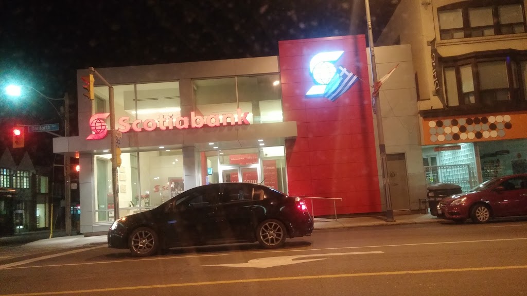 Scotiabank | 649 Danforth Ave, Toronto, ON M4K 1R2, Canada | Phone: (416) 465-2300