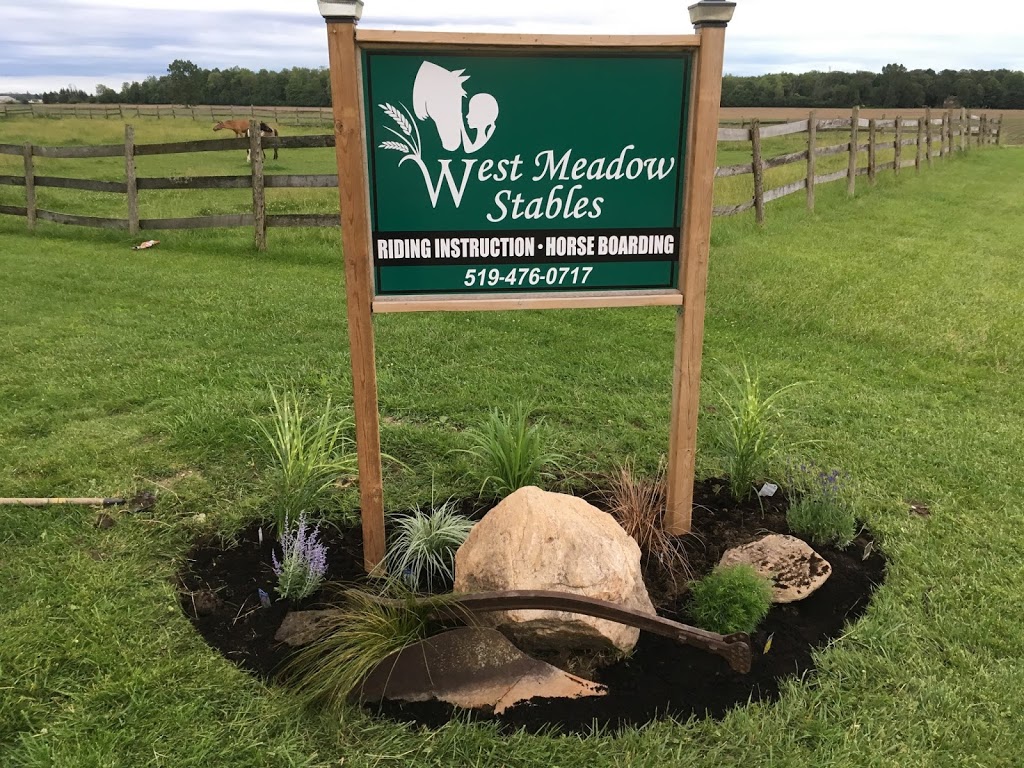 West Meadow Stables | 6820 Cook Rd, London, ON N6P 1P3, Canada | Phone: (519) 476-0717