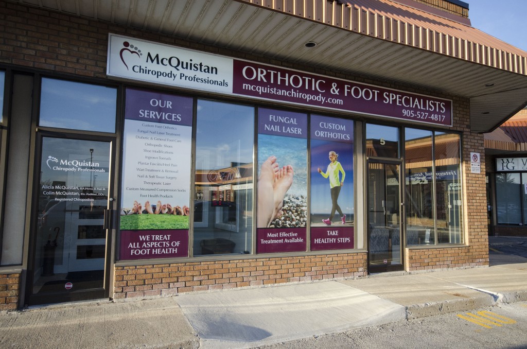 McQuistan Chiropody Professionals | 1423 Upper Ottawa St 4 & 5, Hamilton, ON L8W 3J6, Canada | Phone: (905) 527-4817