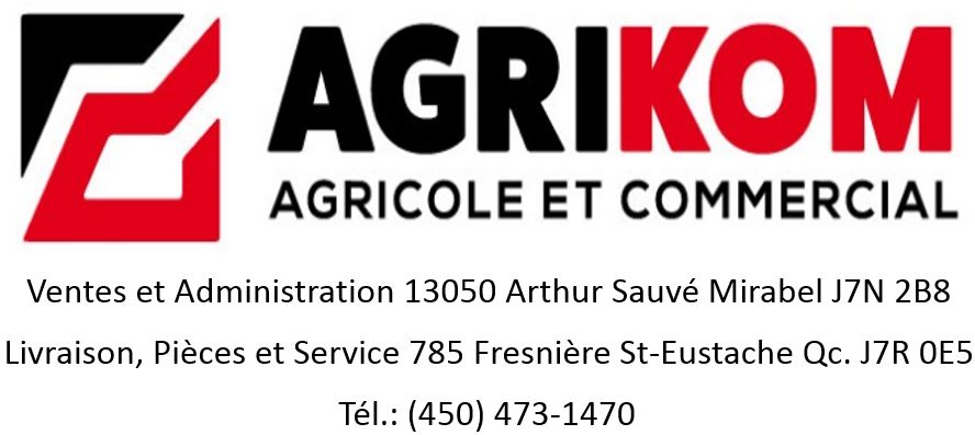 AgriKom | 13050 Rte Arthur Sauvé, Mirabel, QC J7N 2B8, Canada | Phone: (450) 473-1470
