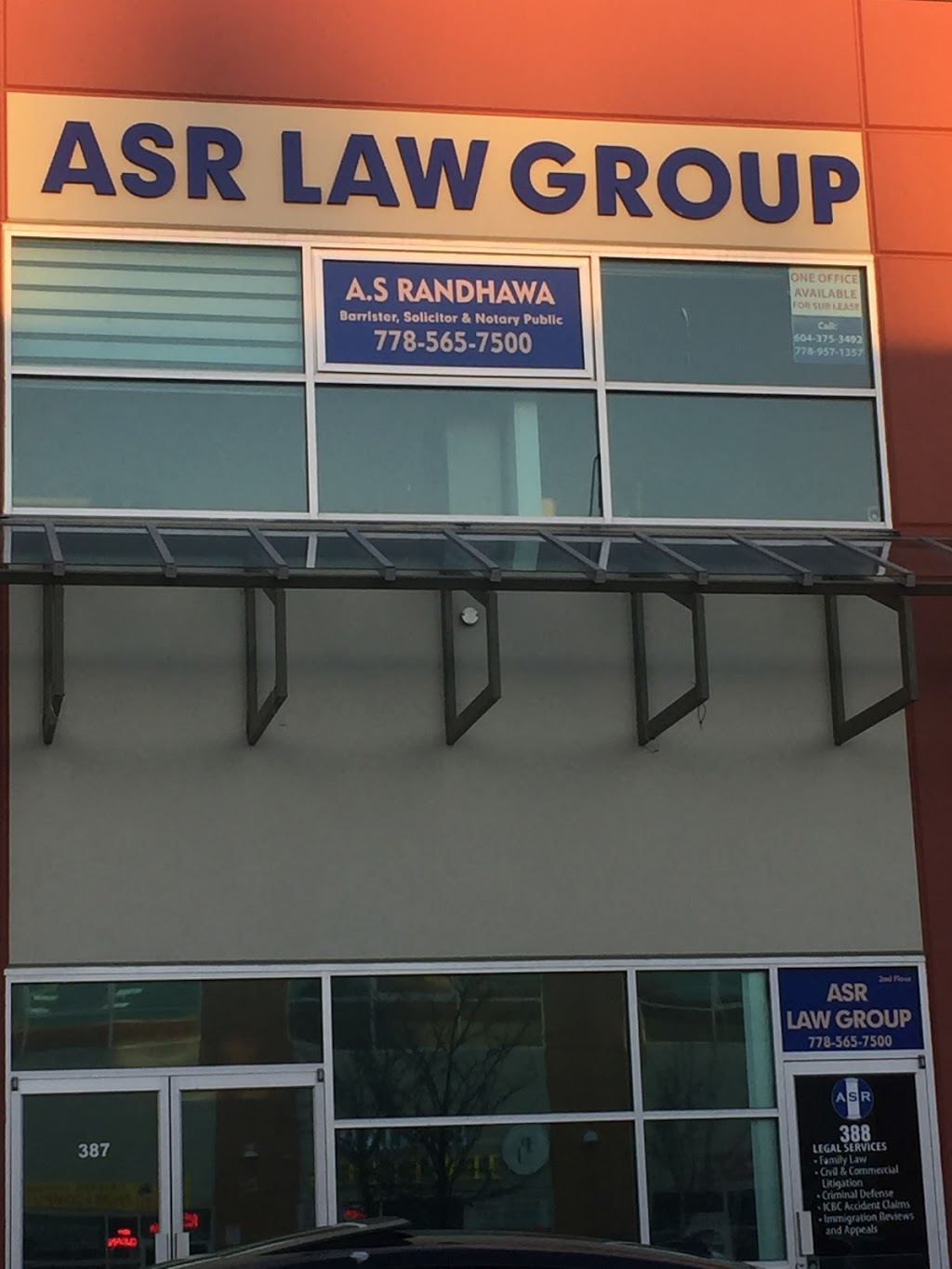 ASR Law Group | 8148 128 St #388, Surrey, BC V3W 1R1, Canada | Phone: (778) 565-7500
