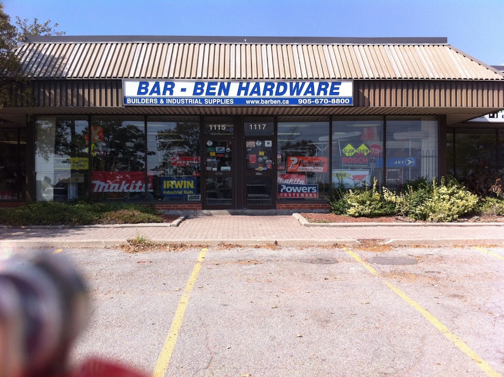Bar-Ben Hardware Inc | 1115 Derry Rd E, Mississauga, ON L5T 1P3, Canada | Phone: (905) 670-8800