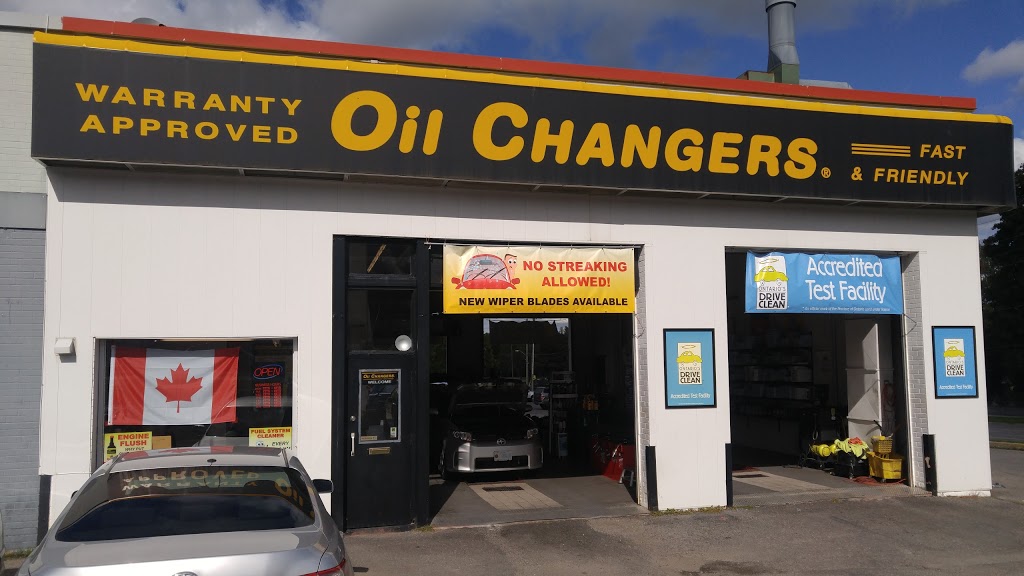Oil Changers | 125 Stewart Boulevard at, Central Ave W, Brockville, ON K6V 4W4, Canada | Phone: (613) 342-5562