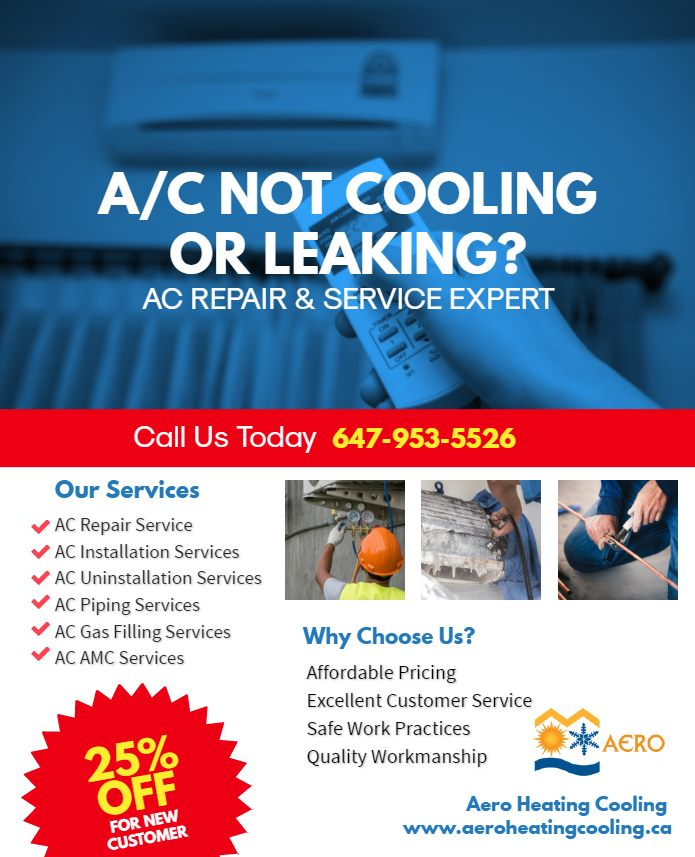 Aero Heating Cooling & appliances service Bradford | 186 Gibson Cir, Bradford, ON L3Z 2A6, Canada | Phone: (289) 831-9637