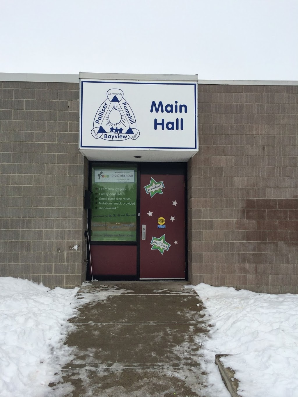 PBP Community Hall, Preschool and Rink | 2323 Palliser Dr SW, Calgary, AB T2V 3S4, Canada | Phone: (403) 281-1908