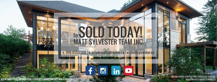 Matt Sylvester Team Inc. | 44 Baldwin St #2, Whitby, ON L1M 1A2, Canada | Phone: (905) 655-3300