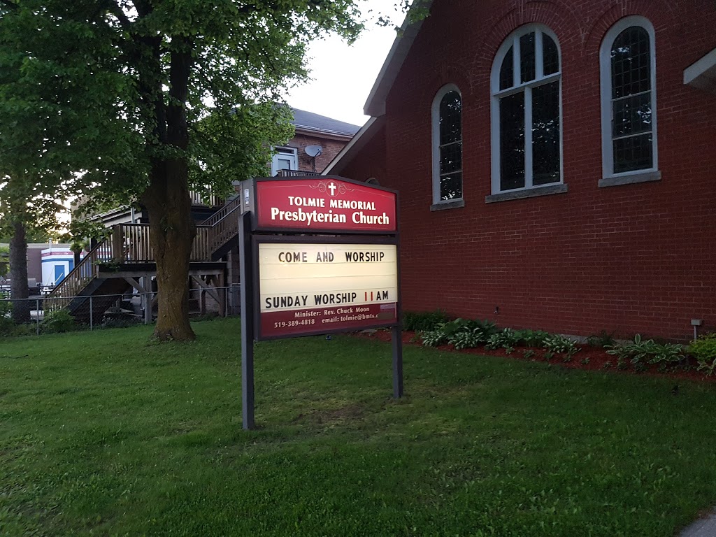 Presbyterian Church-Tolmie Memorial | 699 Goderich St, Saugeen Shores, ON N0H 0A0, Canada | Phone: (519) 389-4818
