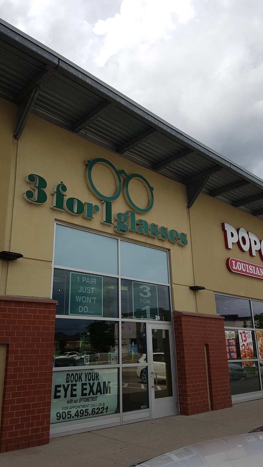 3 for 1 Glasses | 17 Worthington Ave, Brampton, ON L7A 2Y7, Canada | Phone: (905) 495-6221