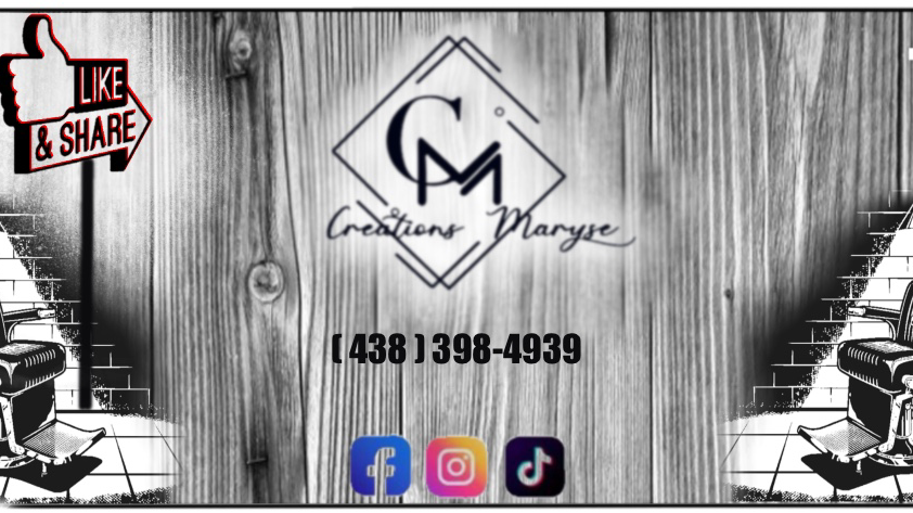 Créations Maryse | 50 Rue Archambault, Saint-Marc-sur-Richelieu, QC J0L 2E0, Canada | Phone: (438) 398-4939