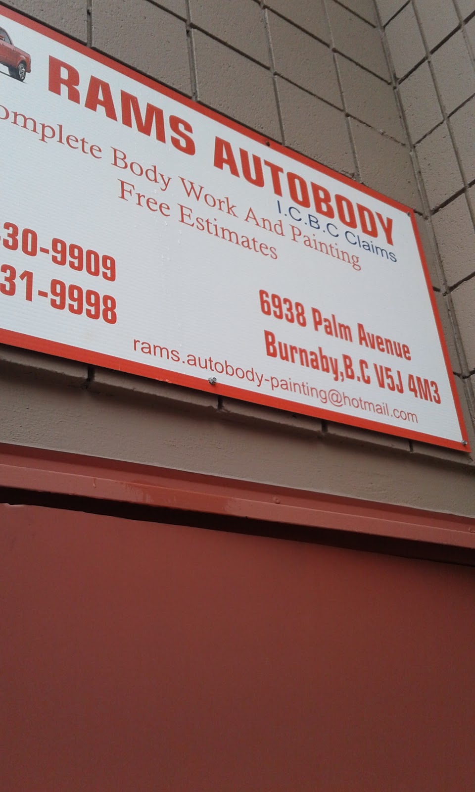 Rams Autobody & Painting | 6938 Palm Ave, Burnaby, BC V5J 4M3, Canada | Phone: (604) 430-9909