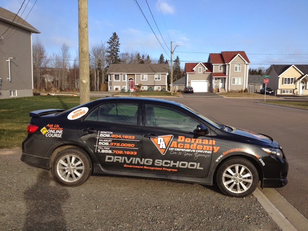 Dornan Academy of Defensive Driving School | 29 Darla Ct, Moncton, NB E1A 8B6, Canada | Phone: (506) 204-1933