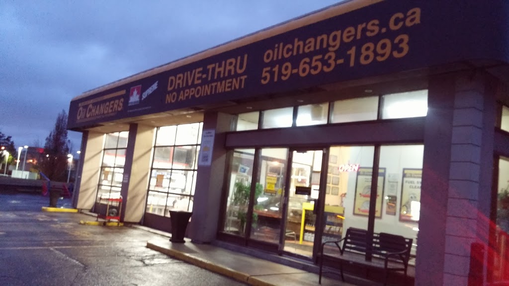 Oil Changers | 4592 King St E, Kitchener, ON N2P 2G6, Canada | Phone: (519) 653-1893