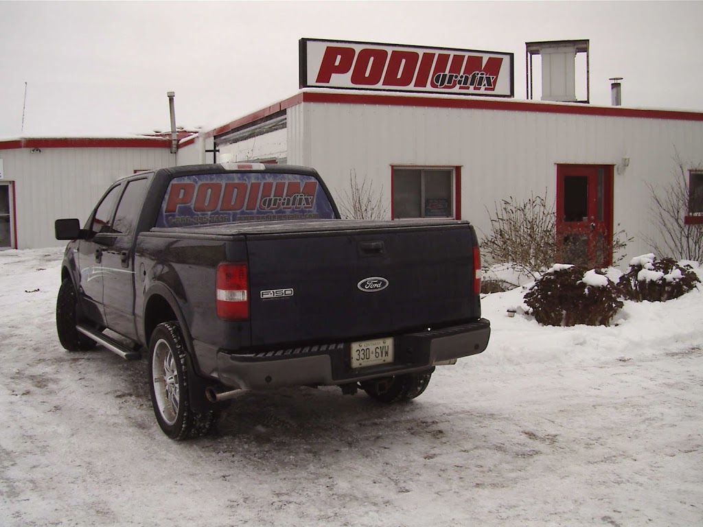 Podium Grafix | 318 Peniel Rd, Woodville, ON K0M 2T0, Canada | Phone: (705) 432-8466