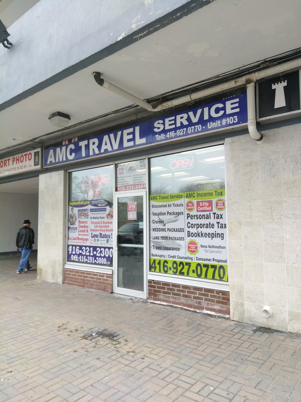 AMC Travel Service | 240 Wellesley St E, Toronto, ON M4X 1G5, Canada | Phone: (416) 927-0770