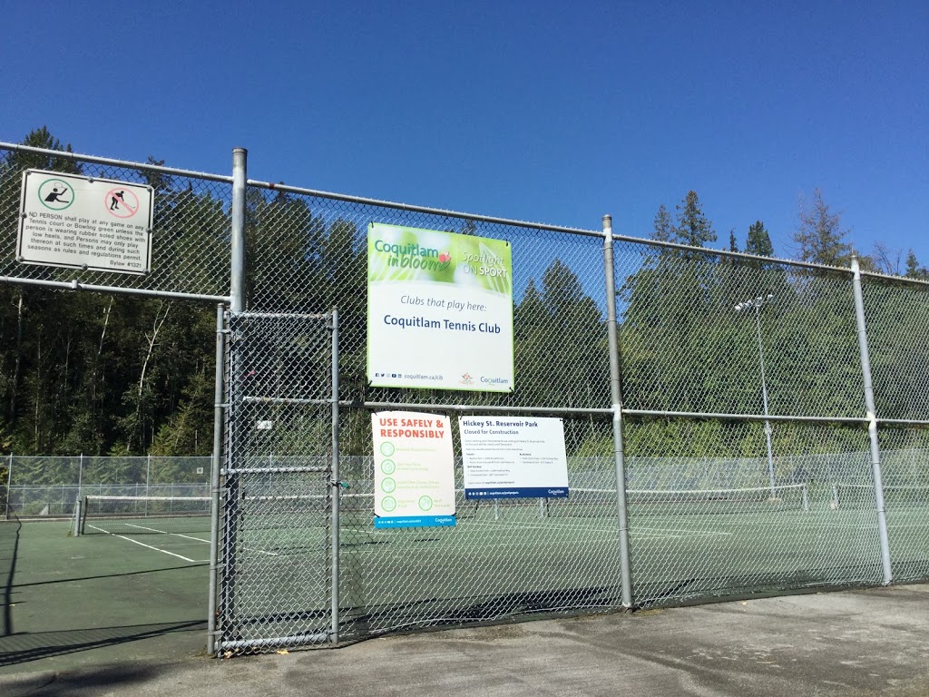 Hickey Street Reservoir Park (Tennis & Basketball Courts) | 320 Hickey Dr, Coquitlam, BC V3K 6G1, Canada | Phone: (604) 927-6295