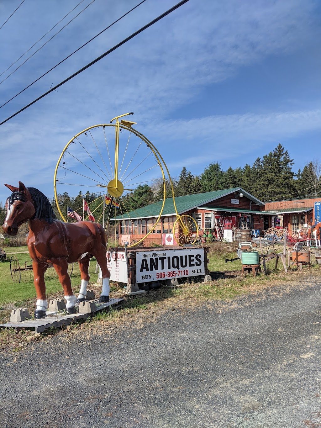 High Wheeler Antiques & Collectibles | 9519 NB-8, Blissfield, NB E9C 1K8, Canada | Phone: (506) 308-0622