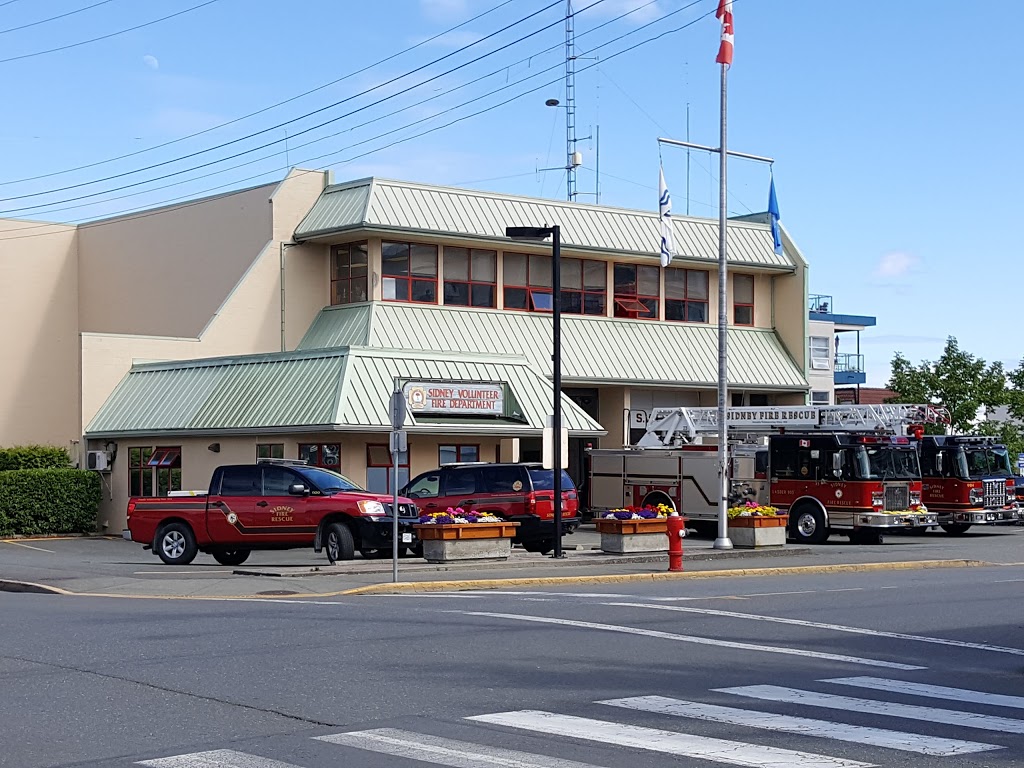 Sidney Fire Department | 2245 Oakville Ave, Sidney, BC V8L 2V1, Canada | Phone: (250) 656-2121