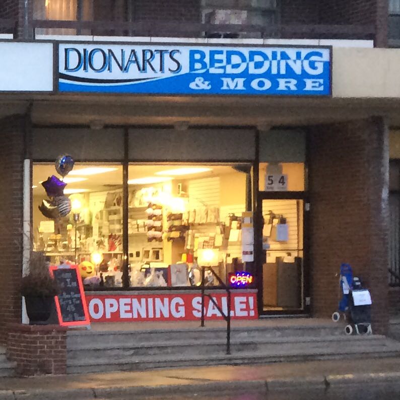 Dionarts Bedding & More | 54 King St E, Dundas, ON L9H 1B8, Canada | Phone: (905) 627-0499