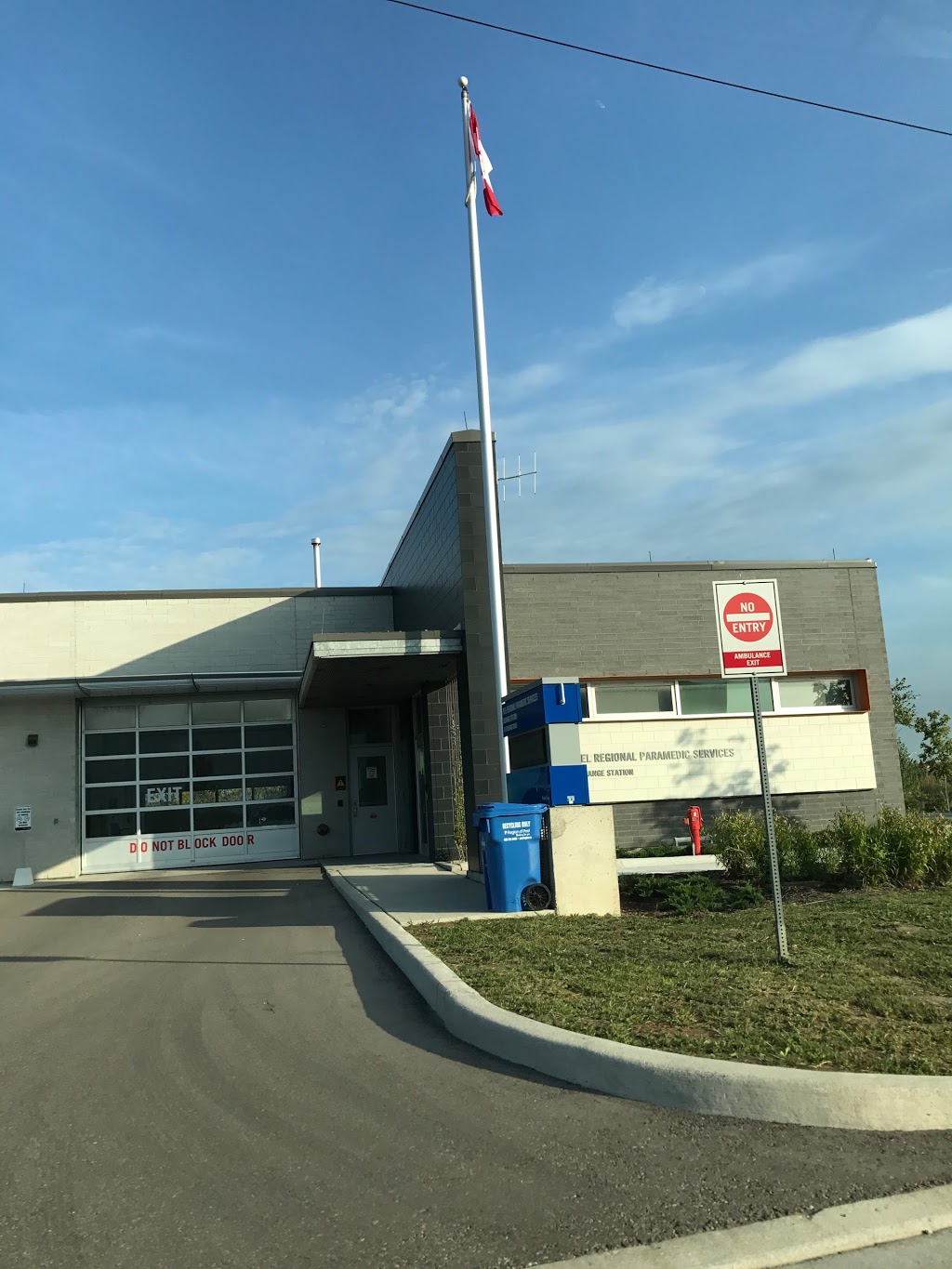 Peel Regional Paramedic Services - Exchange Satellite Station | 75, Exchange Dr, Brampton, ON L6S 6E4, Canada