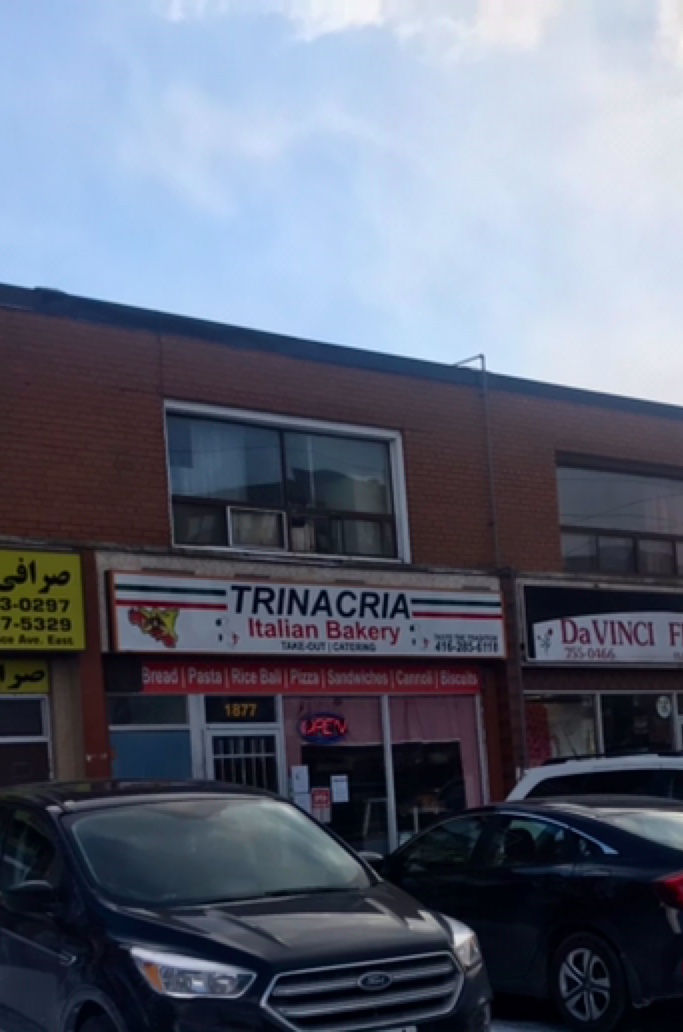 Trinacria Italian Bakery | 1877 Lawrence Ave E, Scarborough, ON M1R 2Y3, Canada | Phone: (416) 285-6118