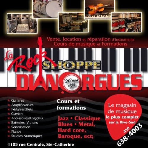 Dianorgues The Rock Shoppe | 1105 Rue Centrale, Sainte-Catherine, QC J5C 1A2, Canada | Phone: (450) 638-4003