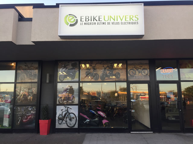 Ebike Universe Montréal | 7563 Boulevard Newman, LaSalle, QC H8N 1X3, Canada | Phone: (514) 552-1360