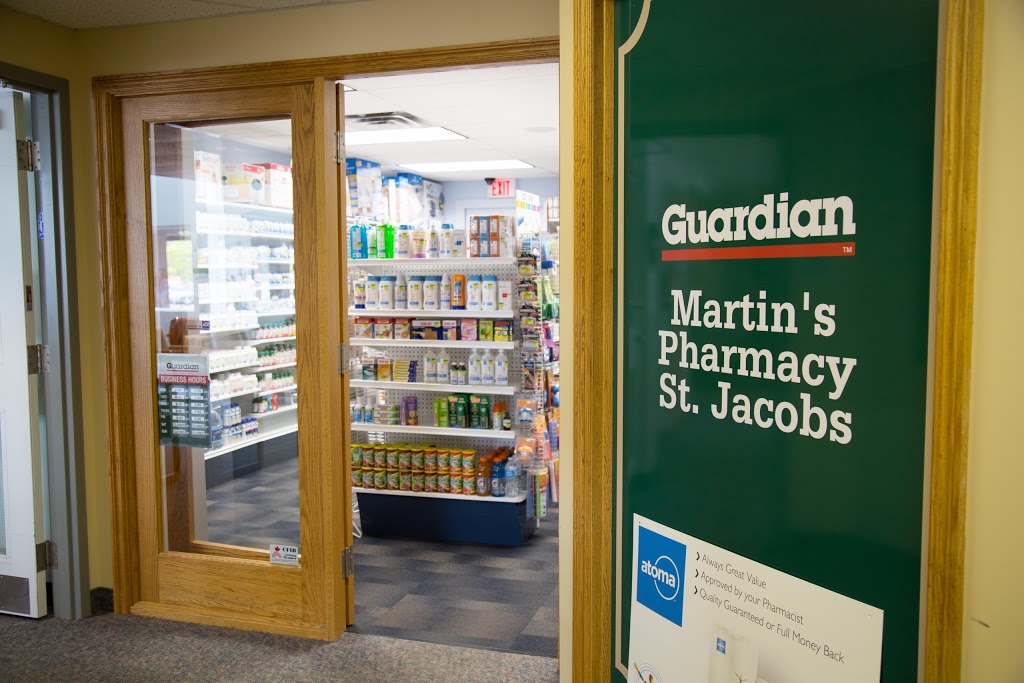 Martins Guardian Pharmacy | 10 Parkside Dr, St. Jacobs, ON N0B 2N0, Canada | Phone: (519) 664-3785