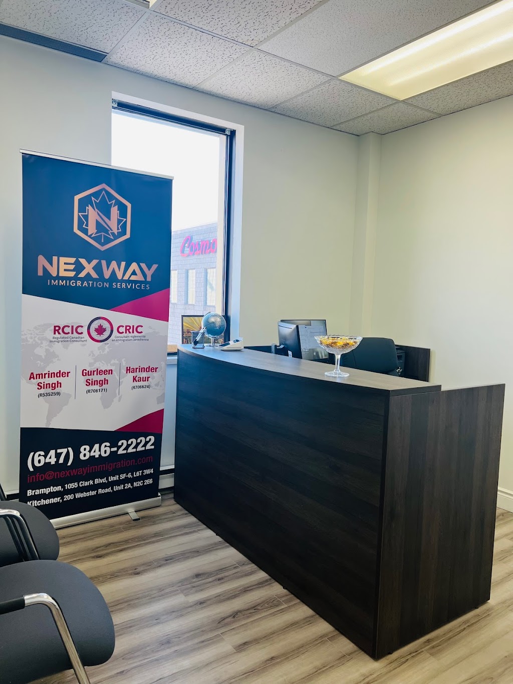 Nexway Immigration - Brampton | 1055 Clark Boulevard Unit- 6 (Second Floor, Brampton, ON L6T 3W4, Canada | Phone: (647) 846-2222