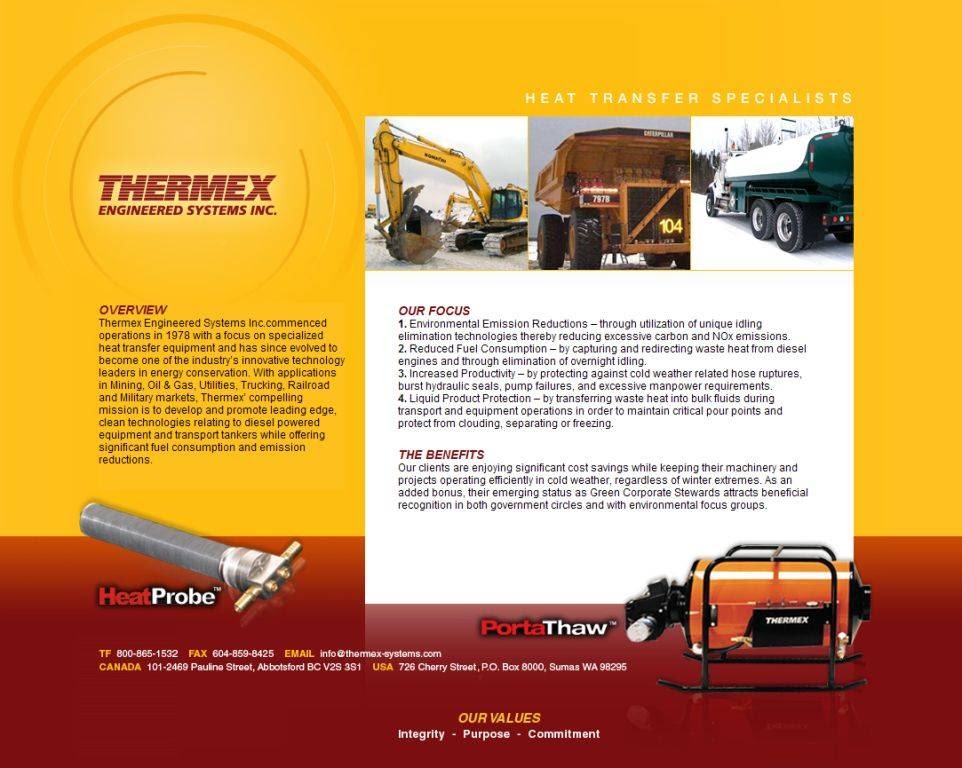 Thermex Engineered Systems Inc. | 2234 Carpenter St, Abbotsford, BC V2T 6B4, Canada | Phone: (800) 865-1532