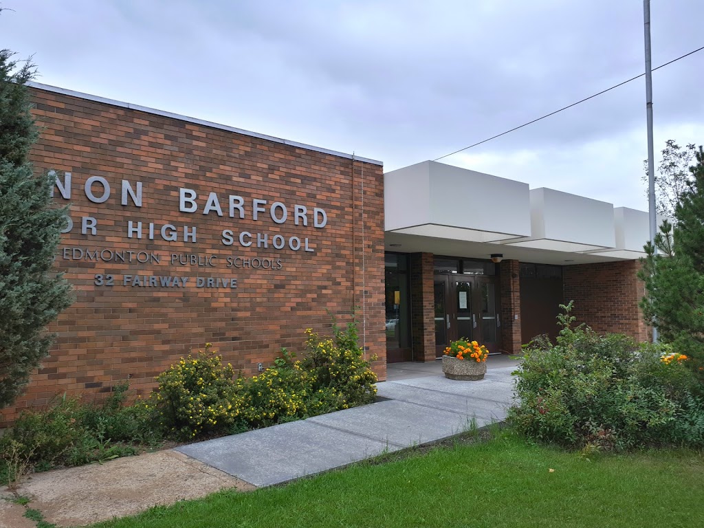 Vernon Barford School | 32 Fairway Dr NW, Edmonton, AB T6J 2C1, Canada | Phone: (780) 413-2211