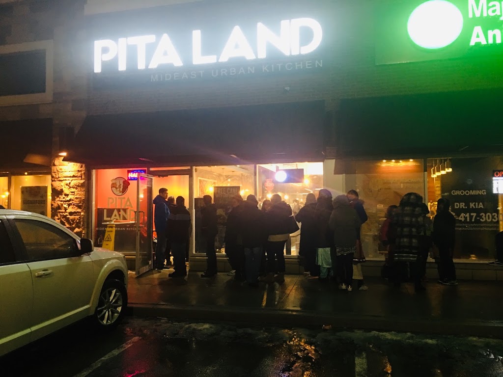 Pita Land Woodbridge North | 3737 Major MacKenzie Dr W Unit-C102, Woodbridge, ON L4H 0A2, Canada | Phone: (289) 304-5001