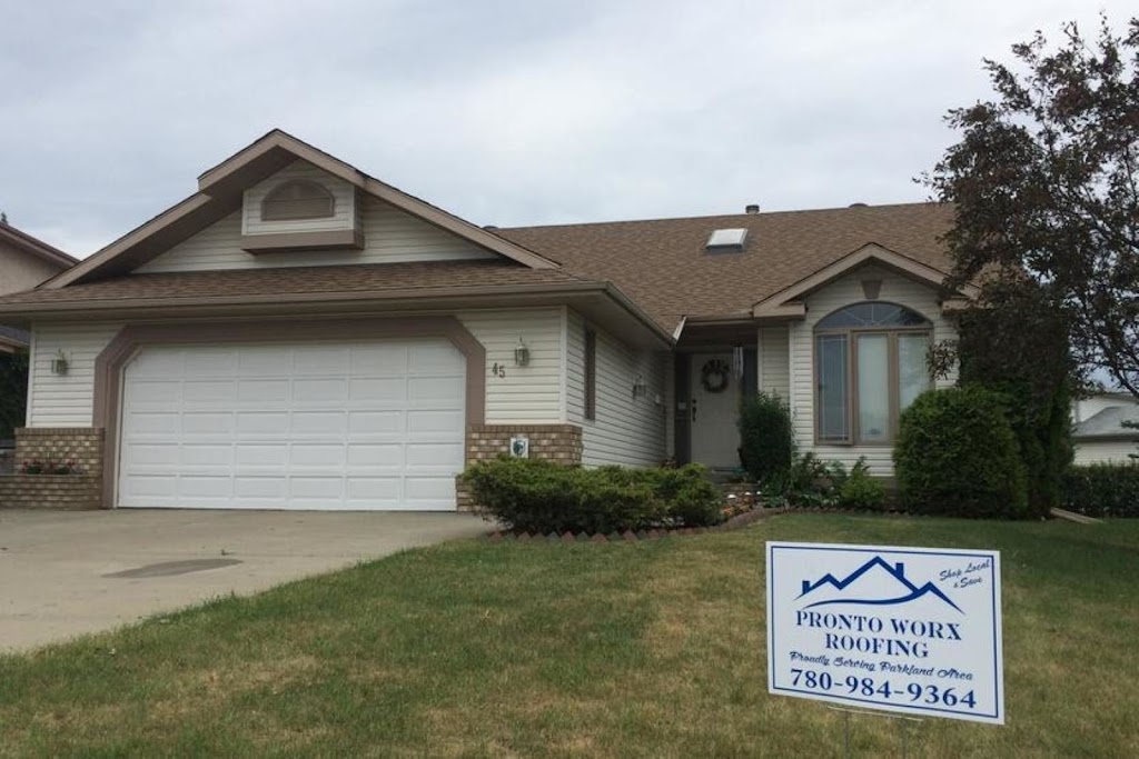 ProntoWorx Roofing | 76 Greenbury Close, Spruce Grove, AB T7X 0L7, Canada | Phone: (780) 984-9364