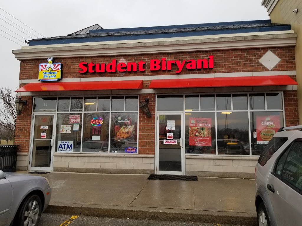 Student Biryani | 1010 Dream Crest Rd #13-14, Mississauga, ON L5V 3A4, Canada | Phone: (905) 812-1969