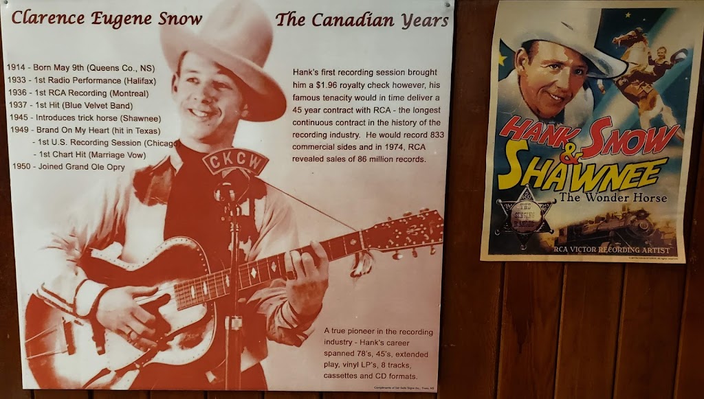 Hank Snow Home Town Museum | 148 Bristol Ave, Liverpool, NS B0T 1K0, Canada | Phone: (888) 450-5525