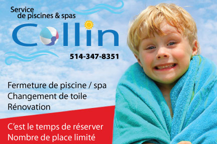 Service de piscines et spas Collin | Rue Maxime, Saint-Lin - Laurentides, QC J5M 1R1, Canada | Phone: (514) 347-8351