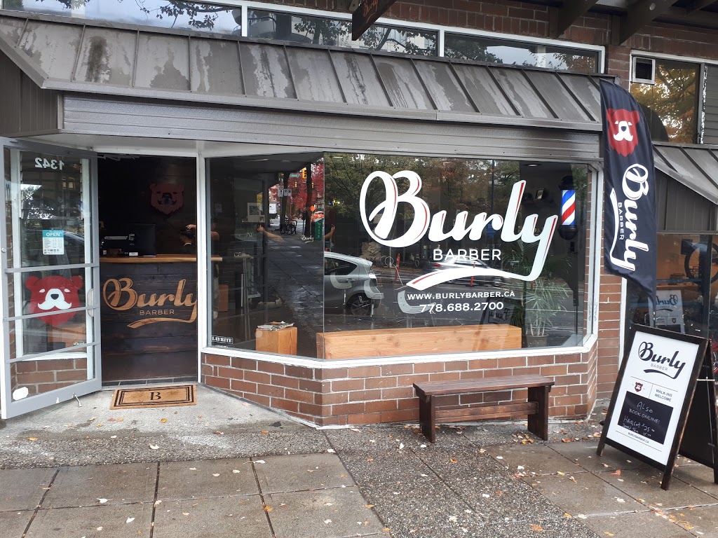 Burly Barber Inc. | 1342 Burrard St, Vancouver, BC V6Z 2B7, Canada | Phone: (778) 688-2700