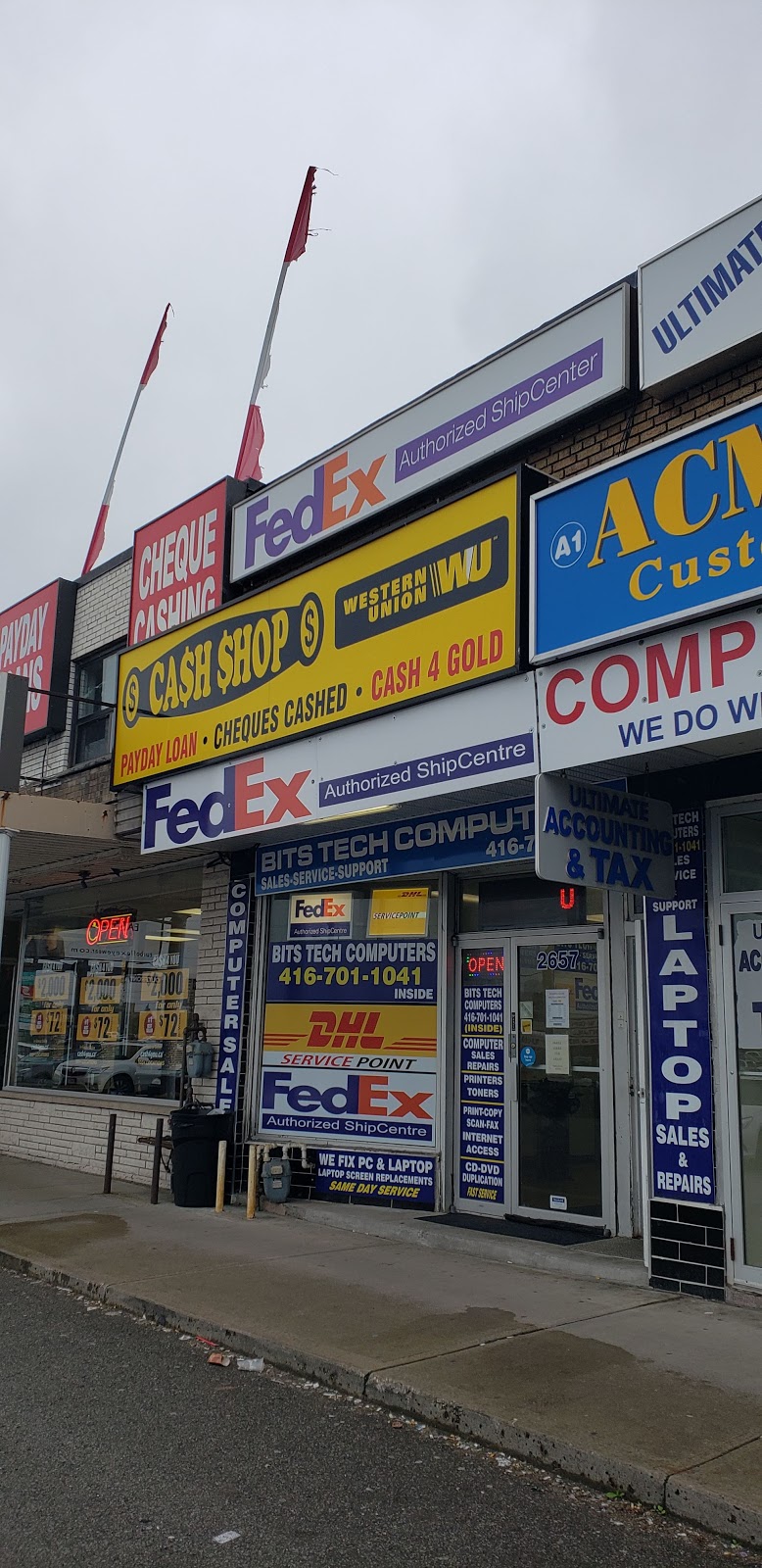 Ship Center- Scarborough (FedEx/DHL) | 2657A Eglinton Ave E, Scarborough, ON M1K 2S2, Canada | Phone: (416) 701-1041