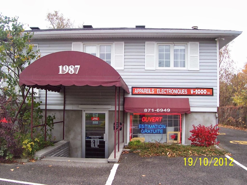 Appareils Électroniques V-2000 enr. | 1987 Rue Notre Dame, LAncienne-Lorette, QC G2E 3E1, Canada | Phone: (418) 871-6949