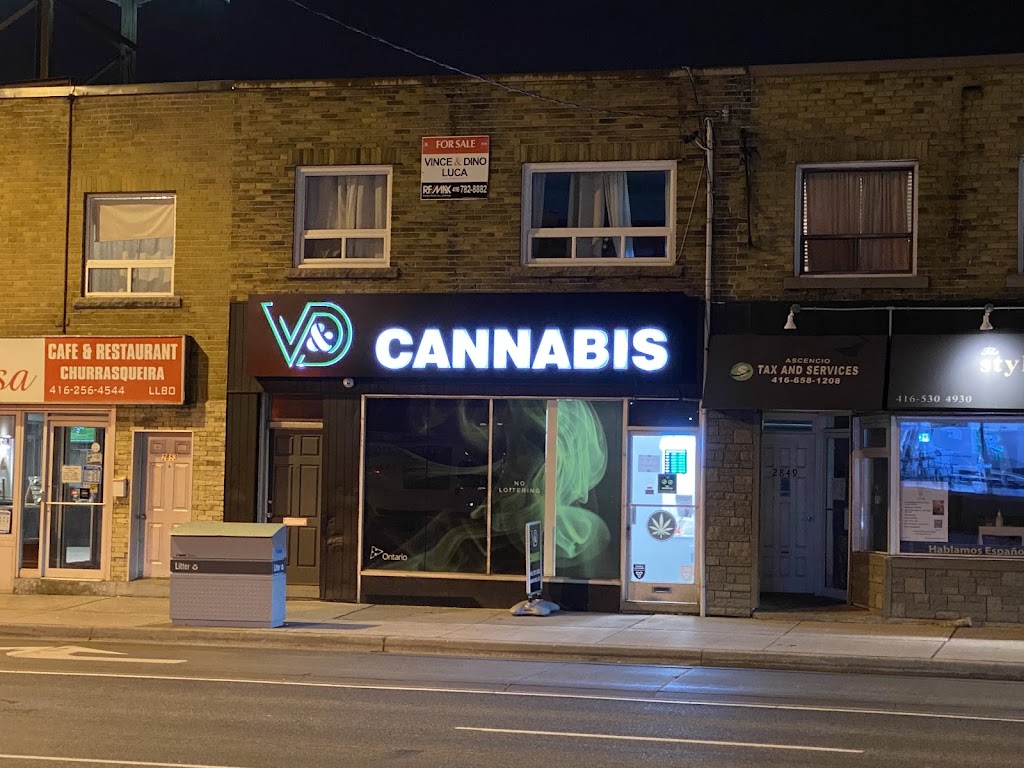 V&D Cannabis Store | 2851 Dufferin St, North York, ON M6B 3S4, Canada | Phone: (416) 787-2450