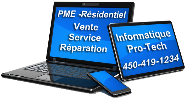 Informatique Pro-Tech | 1011 Rue Debien, Saint-Jérôme, QC J5L 1K6, Canada | Phone: (450) 419-1234