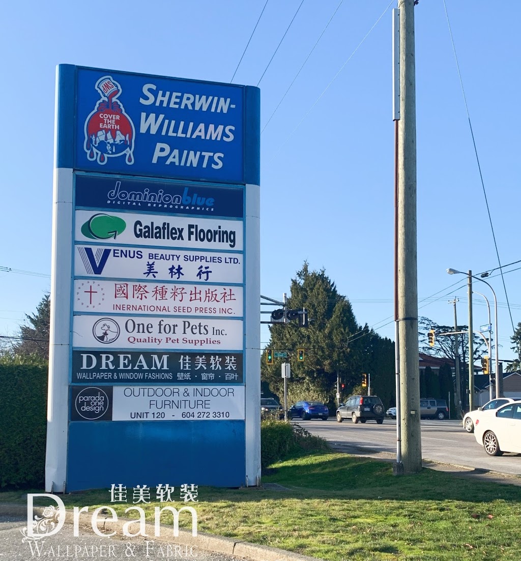 Dream Wallpaper & Window Fashions | 150-11080 Bridgeport Rd, Richmond, BC V6V 2N5, Canada | Phone: (604) 370-6605