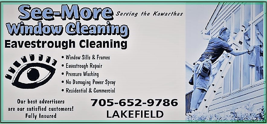 See-more Window Cleaning | 1827 County Rd 18, Lakefield, ON K0L 2H0, Canada | Phone: (705) 652-9786