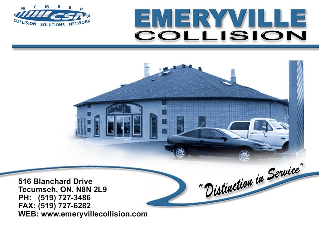 CSN Emeryville Collision & Auto Center | 516 Blanchard Park, Tecumseh, ON N8N 2L9, Canada | Phone: (519) 727-3486