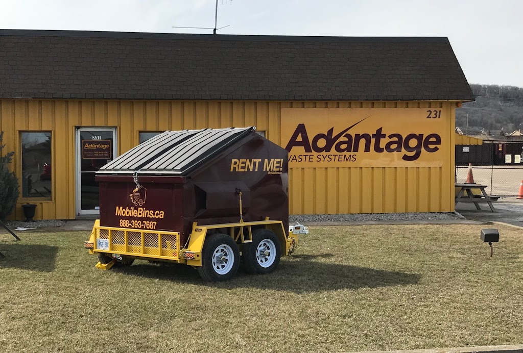 Advantage Waste Systems | 231 S Service Rd, Grimsby, ON L3M 1Y6, Canada | Phone: (888) 393-7687