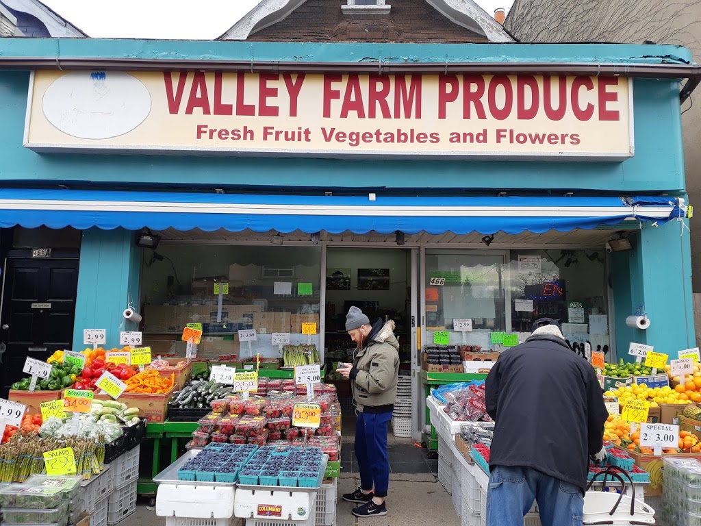 Valley Farm Produce | 466 Danforth Ave, Toronto, ON M4K 1P4, Canada | Phone: (416) 465-1238