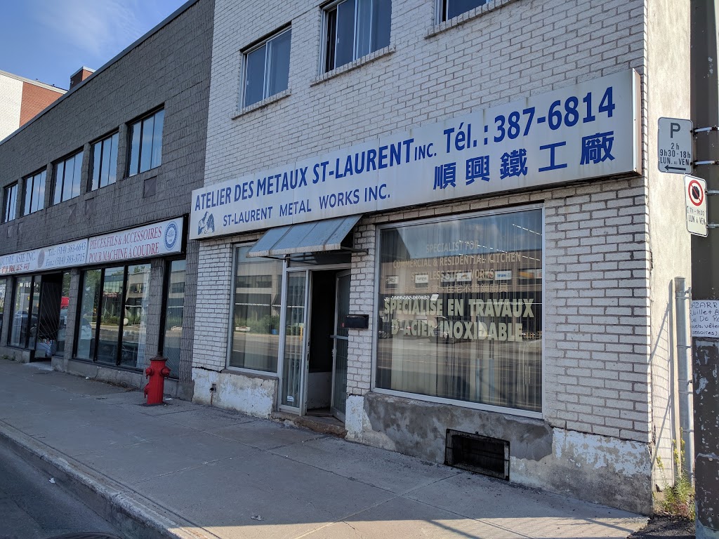 St-Laurent Metal Works Inc | 9180 Boul St-Laurent, Montréal, QC H2N 1M9, Canada | Phone: (514) 581-2763